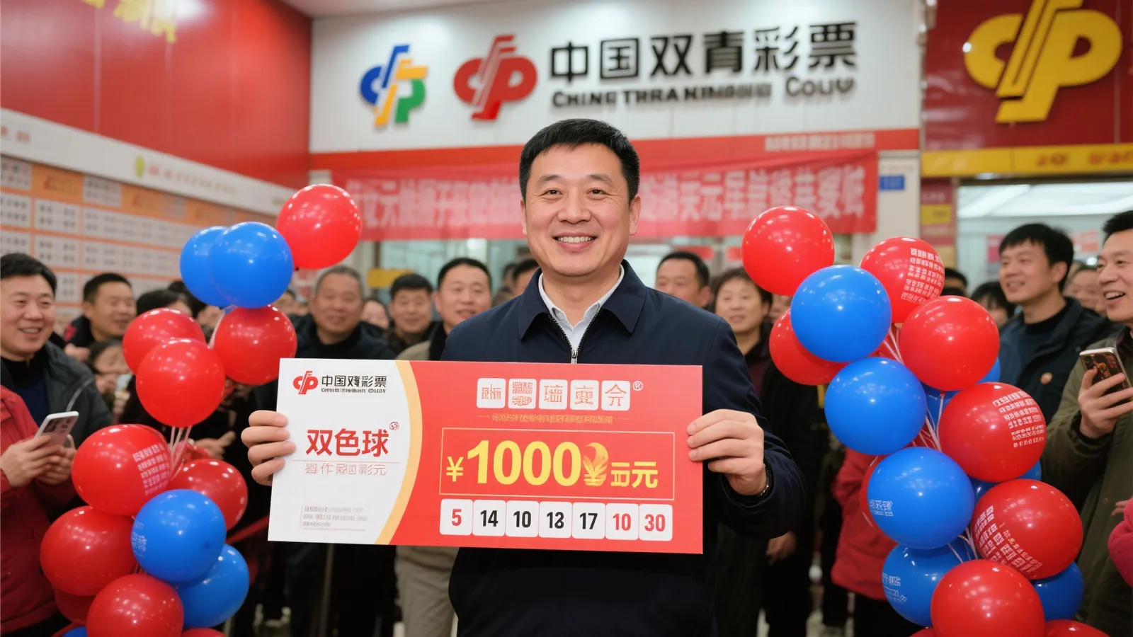 男子随手选号喜中双色球千万大奖 第一时间分享妻子